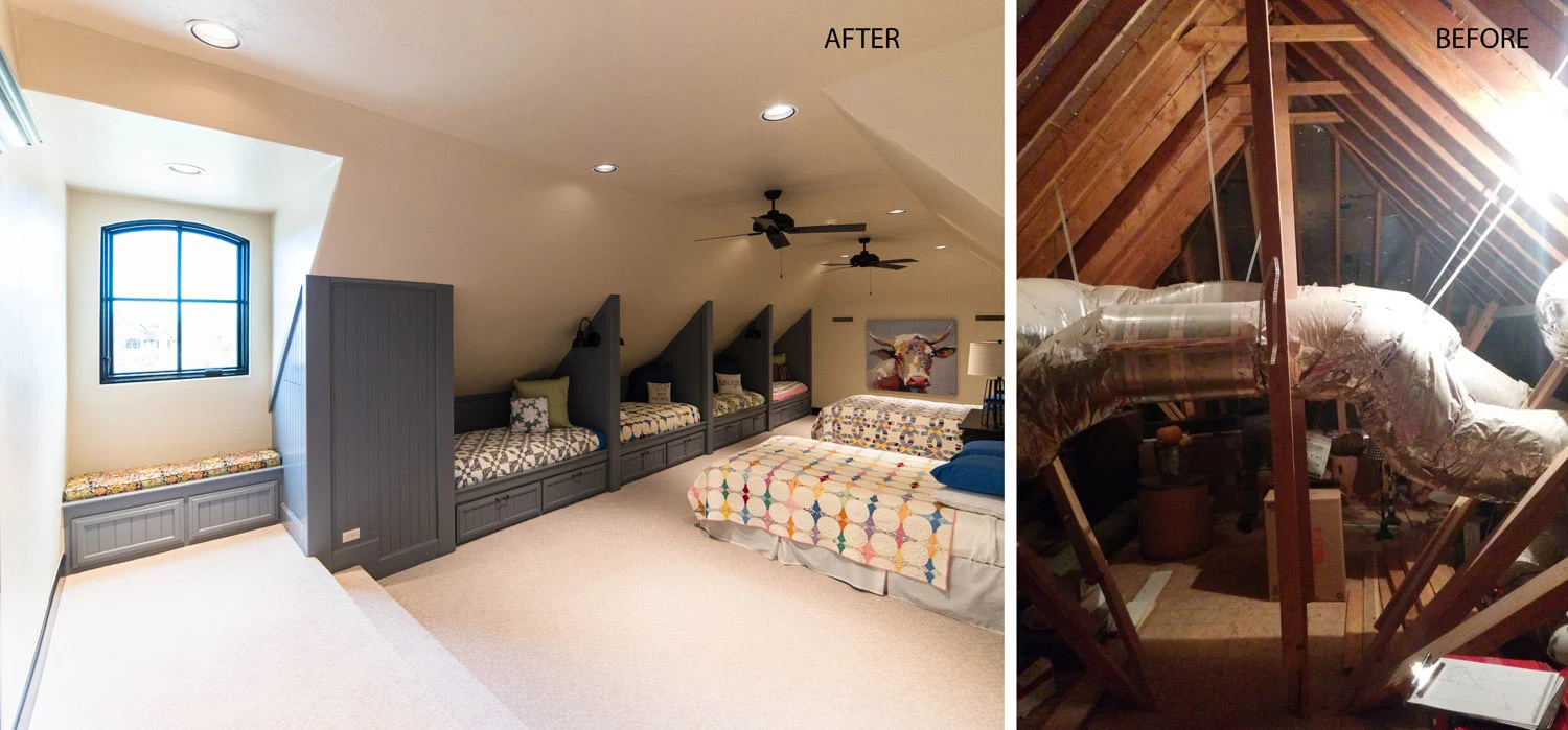 Attic Loft Space — view 4