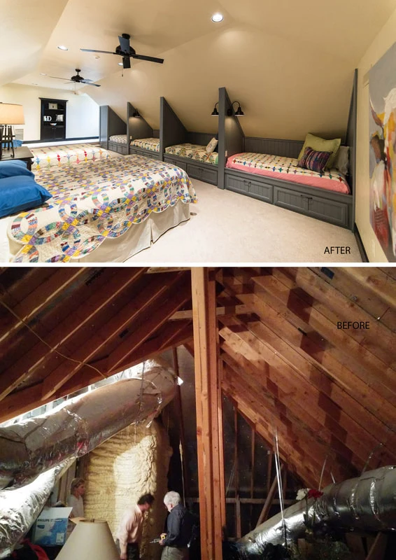 Attic Loft Space — view 5